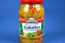 Salatka z zielonych pomidorow