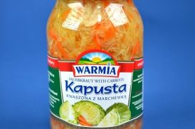 Kapusta kwaszona z marchewka