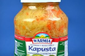 Kapusta kwaszona  z marchewka