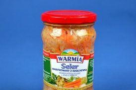 Seler marynowany z marchewka